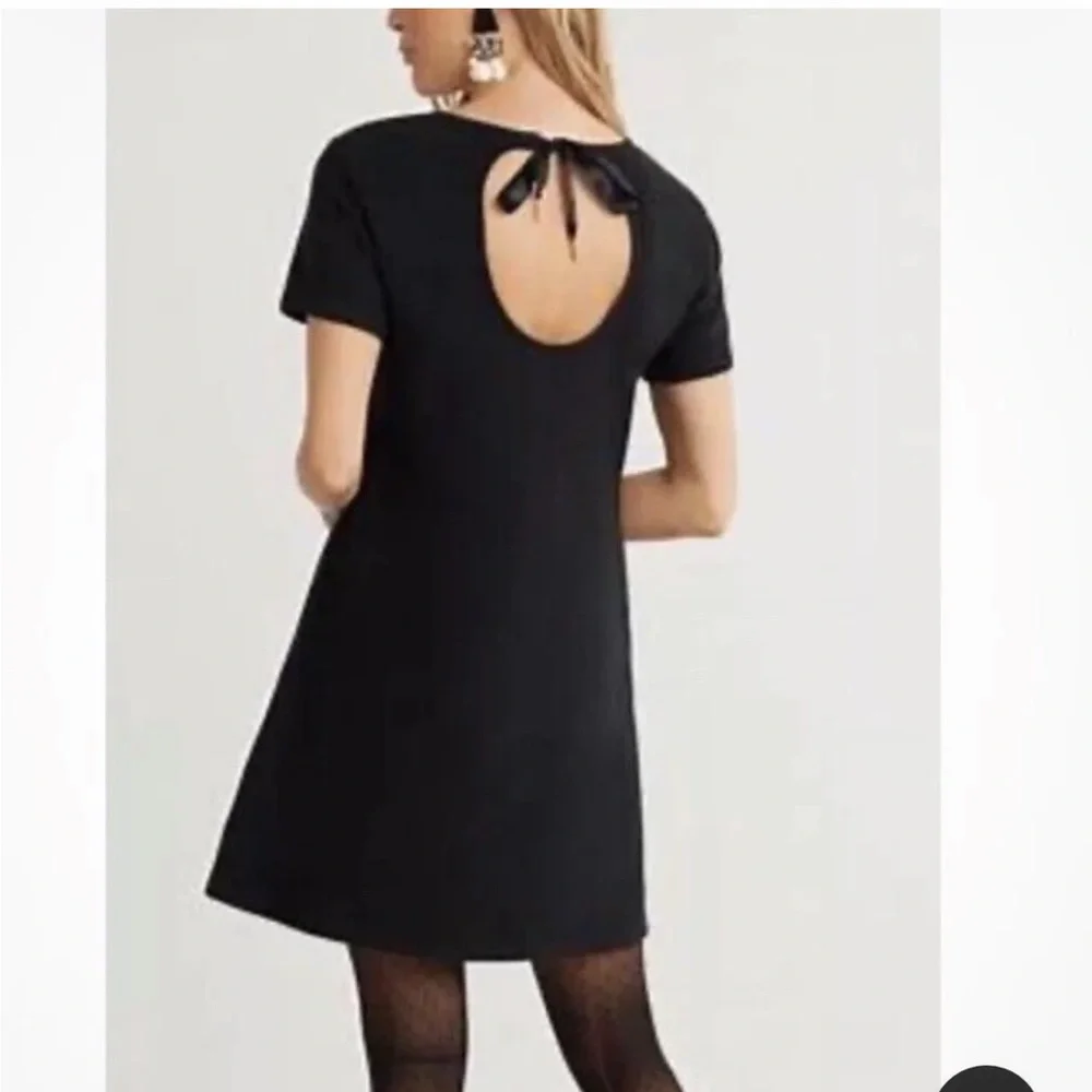 Dudley Stephens Annette Black Mini Dress - Vello Gleece - Picture 2 of 6